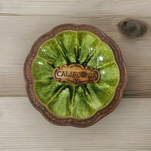 Vintage Treasure Craft California Souvenir Trinket  Dish 1960s Made in USA